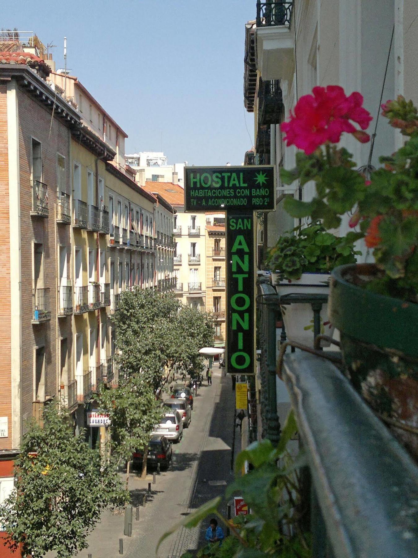 Hostal San Antonio Мадрид Экстерьер фото